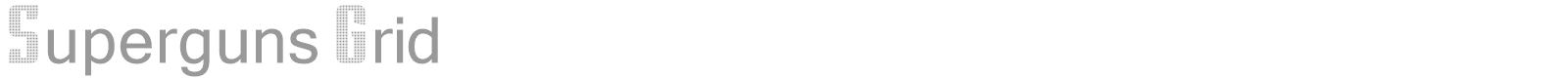 Superguns font preview